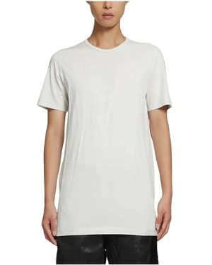 Rick Owens Level T-Shirt "Milk Wash" Du02F6250 Rnp 51" - Black