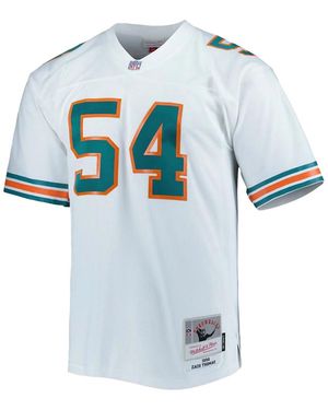 Mitchell & Ness Nfl Replica Jersey Dolphins 1996 Zach Thomas "Dolphins" Lgjy3161 Mdo96Zthwhit" - Black