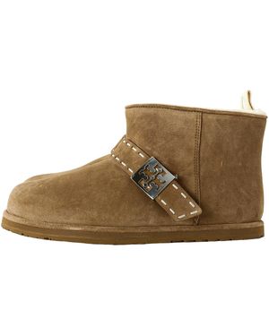 Tory Burch Mellow Shearling Ankle Boots "Teddy 188667 279" - Multicolour