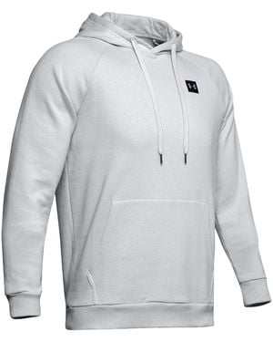 Under Armour Rival Fleece Pull Over Hoodie "Halo 1320736 014" - Black