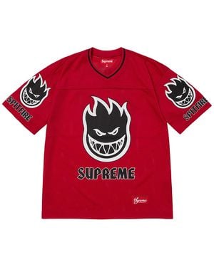 Supreme Spitfire Football Jersey "Ss26 - Red