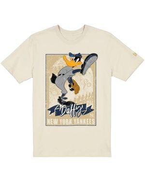 KTZ Looney Tunes New York Yankees T-Shirt "Daffy Duck" Ne1240" - Black