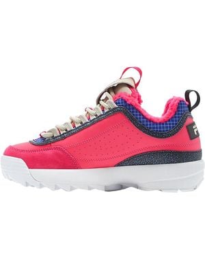 Fila Disruptor 2 Premium "Suede" 5Xm01591 602" - Black