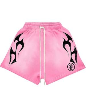 HELLSTAR Flame Shorts Hsr221" - Black