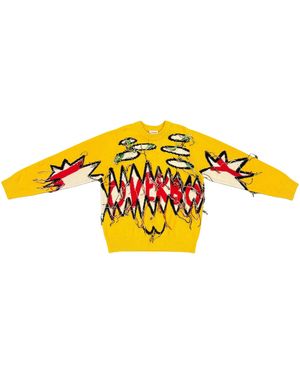 Charles Jeffrey Guddle Logo Jumper 52092001" - Black