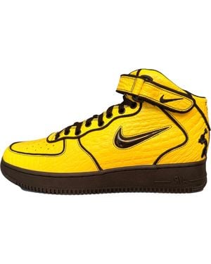 Nike Air Force 1 Mid "Concrete Boys" Ja6675 700" - Yellow