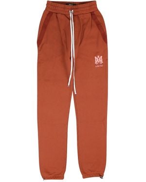 Amiri Ma Logo Joggers Ss22Mjl023 659 Clay" - Black