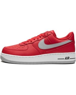 Nike Air Force 1 Low Technical Stitch Dd7113 600" - Red