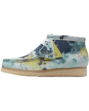 Clarks Wallabee Boot 26169843" - Blue