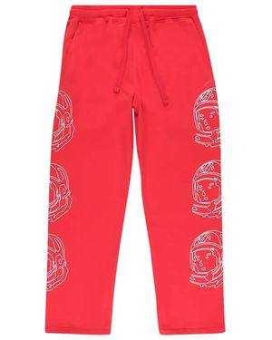 BBCICECREAM Helmet Line Joggers "Racing' 841 8108" - Red