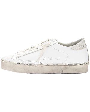 Golden Goose Hi Star Crocodile" Gwf00118.F004130.11386" - Black