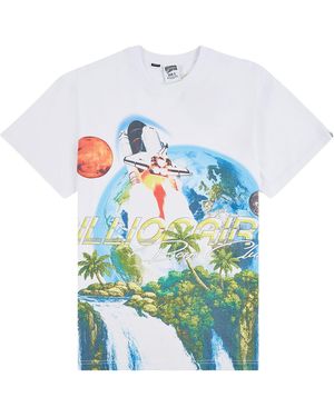 BBCICECREAM Waterfalls Graphic T-Shirt 861 2311 Wht" - Black