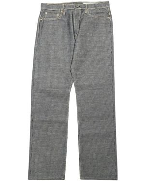 Kapital Century Denim No.7 5P Monkey Cisco Jeans Kap023" - Black