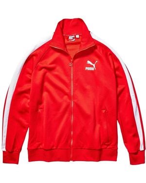 PUMA Iconic T7 Printed Track Jacket "High Risk" 595286 11" - Red
