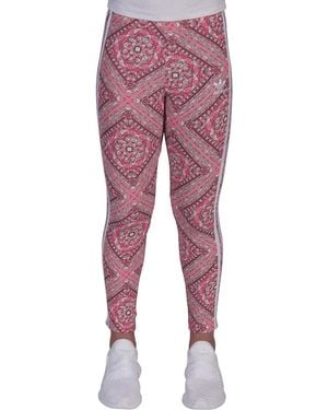 adidas Graphic All Over Print Leggings Ce1121" - Black