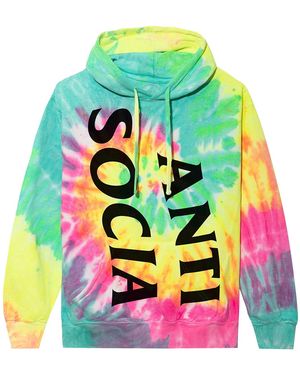ANTI SOCIAL SOCIAL CLUB Vertical Horizon Hoodie As00111" - Green