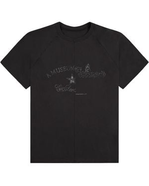 Boredom Kills Museum T-Shirt Bk041" - Black