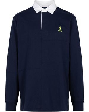 Palace Pieced Rugby "French" Pa0086" - Blue