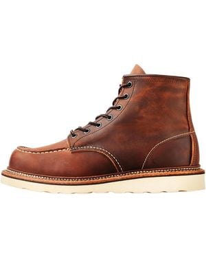Red Wing Classic Moc "Copper Rough & Tough" 01907D Copper" - Brown