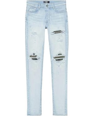 Amiri Mx1 Camo Jeans Pf22Mds025 485" - Black