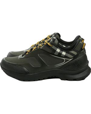 Burberry Check And Mesh Discover "Thicket" 8121521" - Black