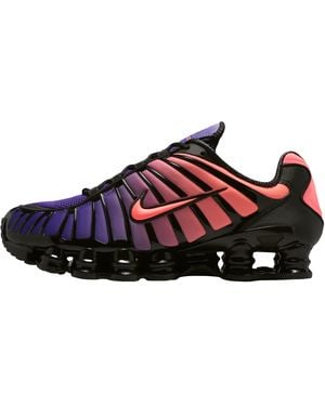 Nike Shox Tl "Court Metallic Hot Lava" Av3595 501" - Black