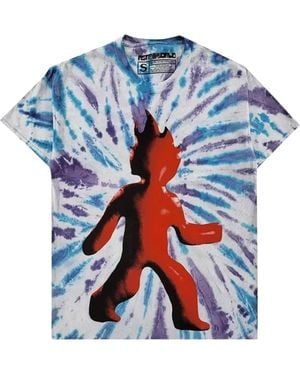 Travis Scott Astrofest Flame T-Shirt "Tie Dye - Black