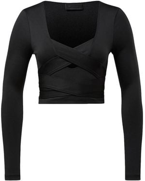Reebok Cardi B Longsleeve Top H48419" - Black