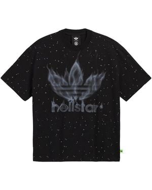 HELLSTAR Graphic T-Shirt Ky7305" - Black