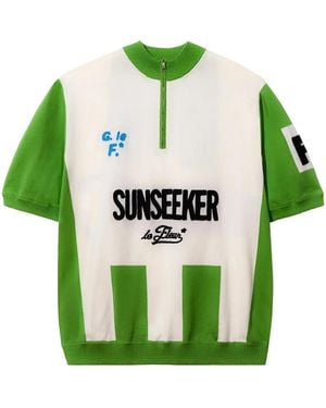 GOLF le FLEUR Petalers Cycling Jersey 1015Grn" - Green