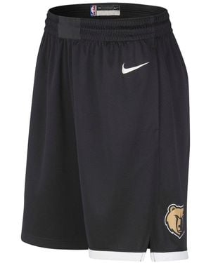 Nike Nba 2023/24 City Edition Grizzlies Swingman Shorts Dx8707 010" - Black
