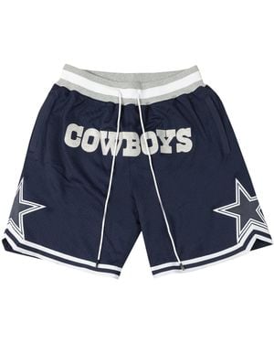 Mitchell & Ness Dallas Cowboys Shorts "Jus Don" Shordl20026 Dconavy" - Blue