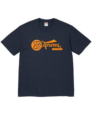 Supreme Records T-Shirt "Ss24 - Blue