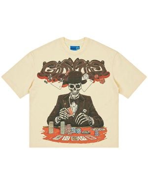 GODSPEED NEW YORK High Stakes T-Shirt "Bone" Gs263" - Black