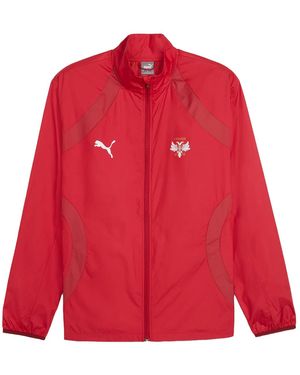 PUMA Fss Prematch Woven Jacket 774100 08" - Red
