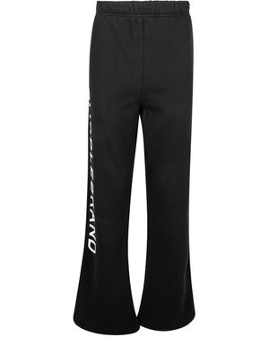 Purple Brand Wordmark Flared Pant P459-Hbbw124" - Black