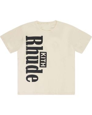 Rhude Kith T-Shirt "Cream" Rhd Mtps 0146 Crem" - Black