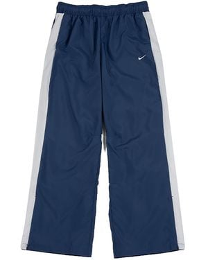 Nike Nsw Classic Mid-Rise Open-Hem Trousers "Mystic" Hv2324 461" - Blue