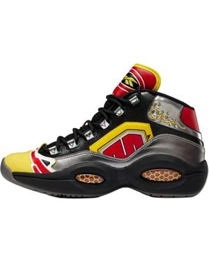 Reebok Question Mid "Power Rangers Megazord" Gy0590" - Black
