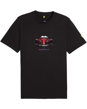 PUMA Ferrari Race Graphic Tee 623803 01" - Black