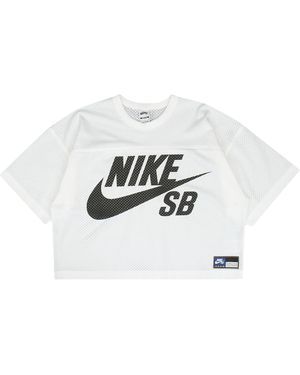 Nike Sb Mesh Football Jersey Skate Top If1349 100" - Black
