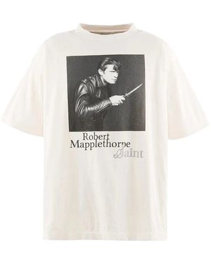 SAINT Mxxxxxx Self Portrait T-Shirt Sm Mk1 0000 C09" - Black
