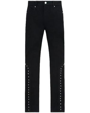 RTA Enzo Skinny Jean Cross Rivet" Mpvcd978 B2215Bkcrv" - Black
