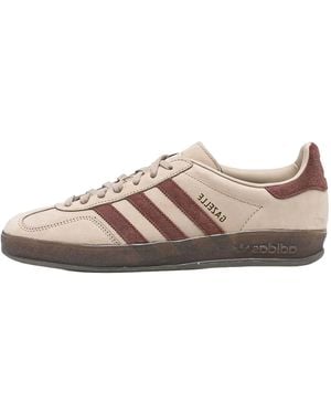 adidas Gazelle Indoor "Trace Khaki Fox" Jq8387" - Black