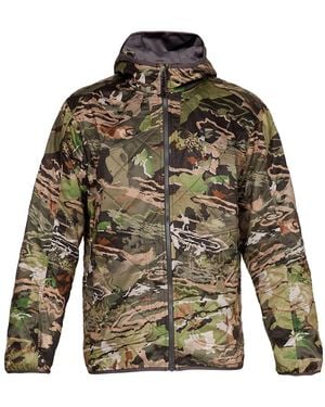 Under Armour Brow Tine Jacket "Forest Camo 1316741 940" - Black