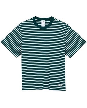 PUMA Nanamica Striped T-Shirt 539854 80" - Black