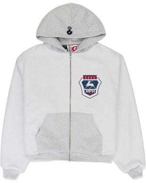 Greedy Unit Double Layered Hoodie "Murd333R.Fm - Black