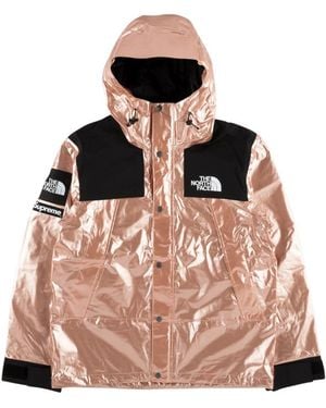 Supreme Tnf Metallic Mountain Parka "Ss18" Su4154" - Black