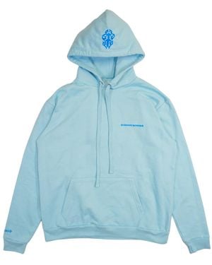 Chrome Hearts Miami Art Basel Dagger Pullover Hoodie Chrm0641" - Blue