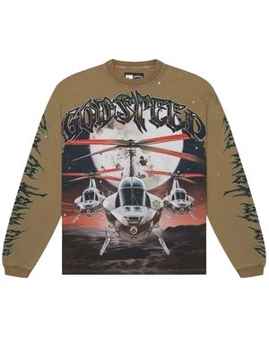 GODSPEED NEW YORK Air Strike Thermal Ls Gs Airstrkthrm Olv" - Black